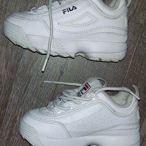 Toddler FILA White sneakers 10